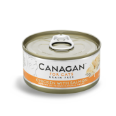 Canagan Grain Free For Cat Chicken with Salmon  無穀物雞肉伴三文魚配方 75g 